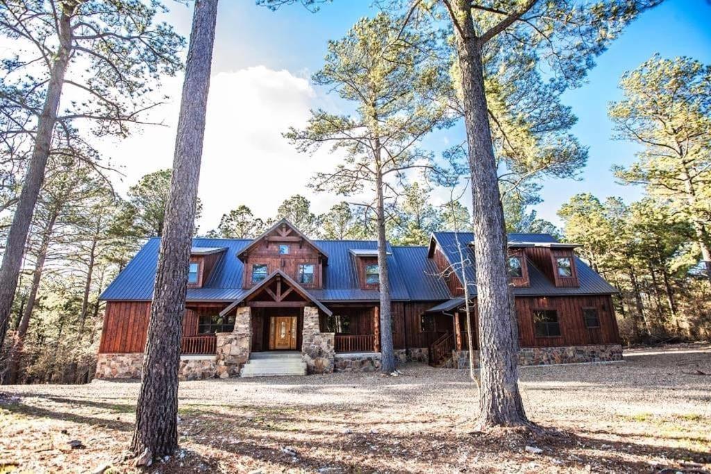 Stone Mountain Lodge 5000Sqft 6 Bed Game Room Pool Table Hot Tub Broken Bow Eksteriør bilde